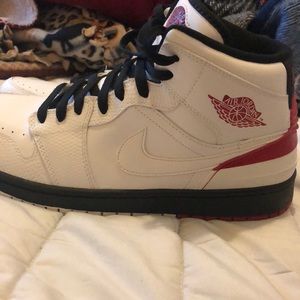 Air Jordan 1 Retro ‘86 White/Gym Red-Black